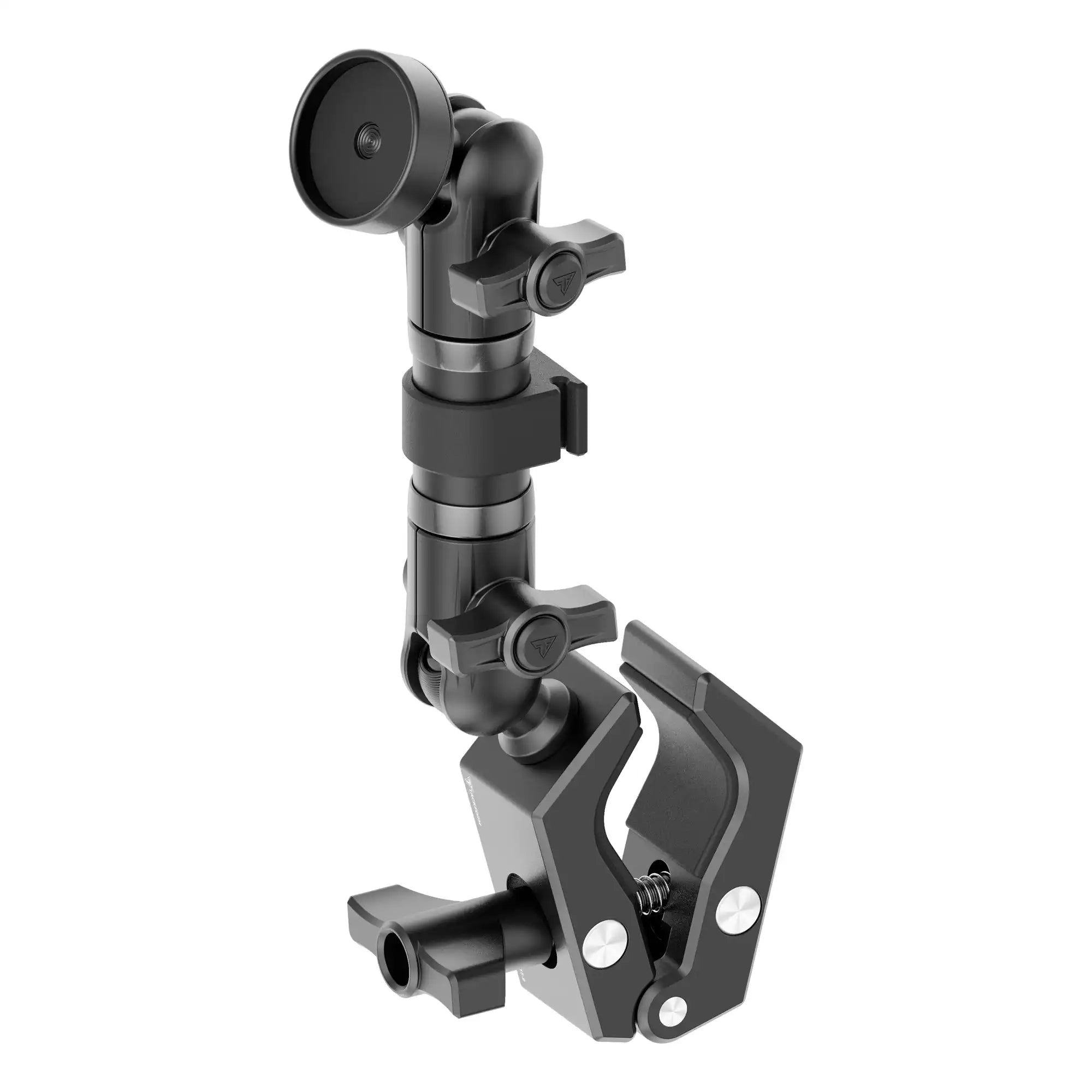Tackform 2025+ Toyota 4Runner grab handle mount with Midland magnetic CB radio mic holder