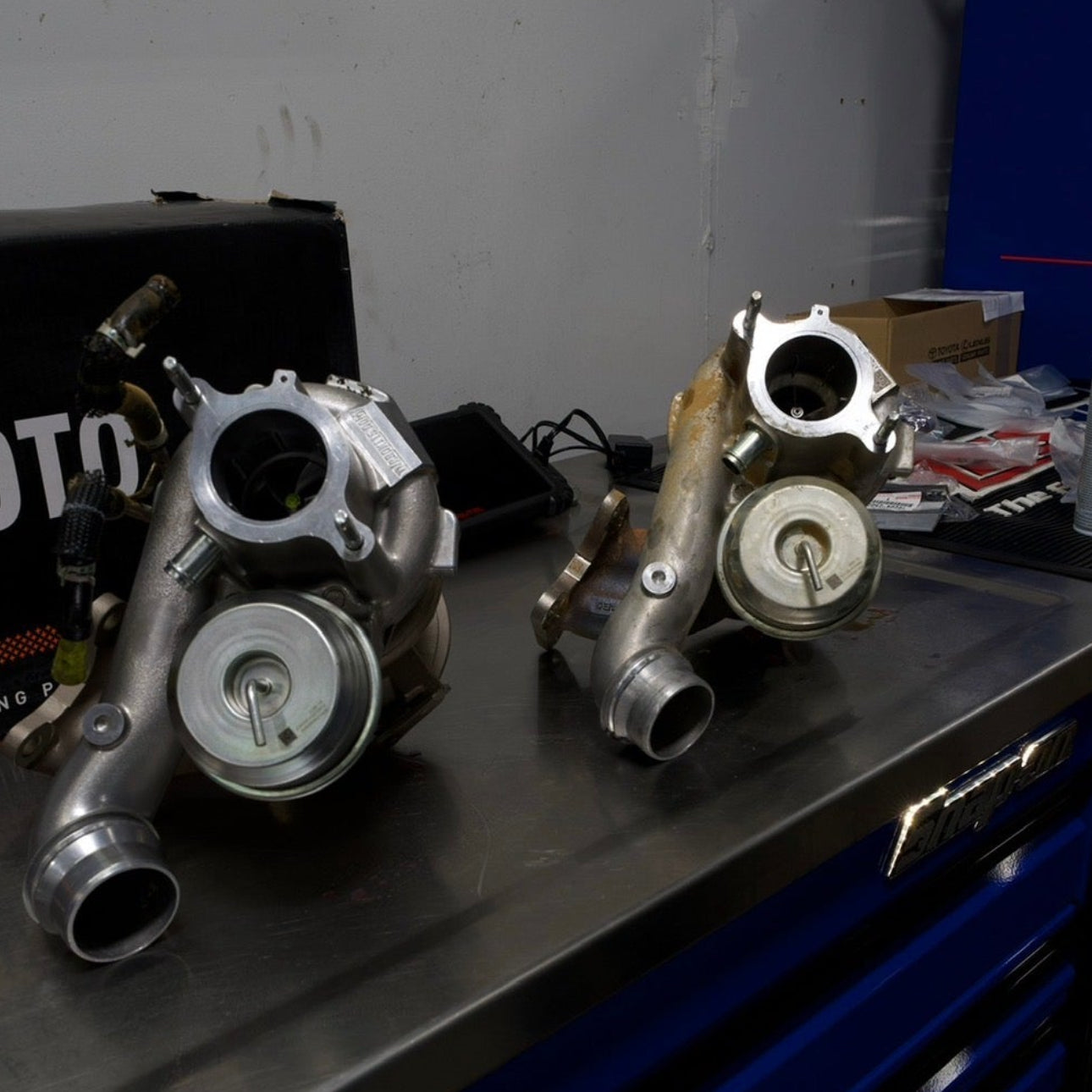 Direct bolt-on turbo upgrade for 2024+ Toyota Land Cruiser LC250 2.4T engine