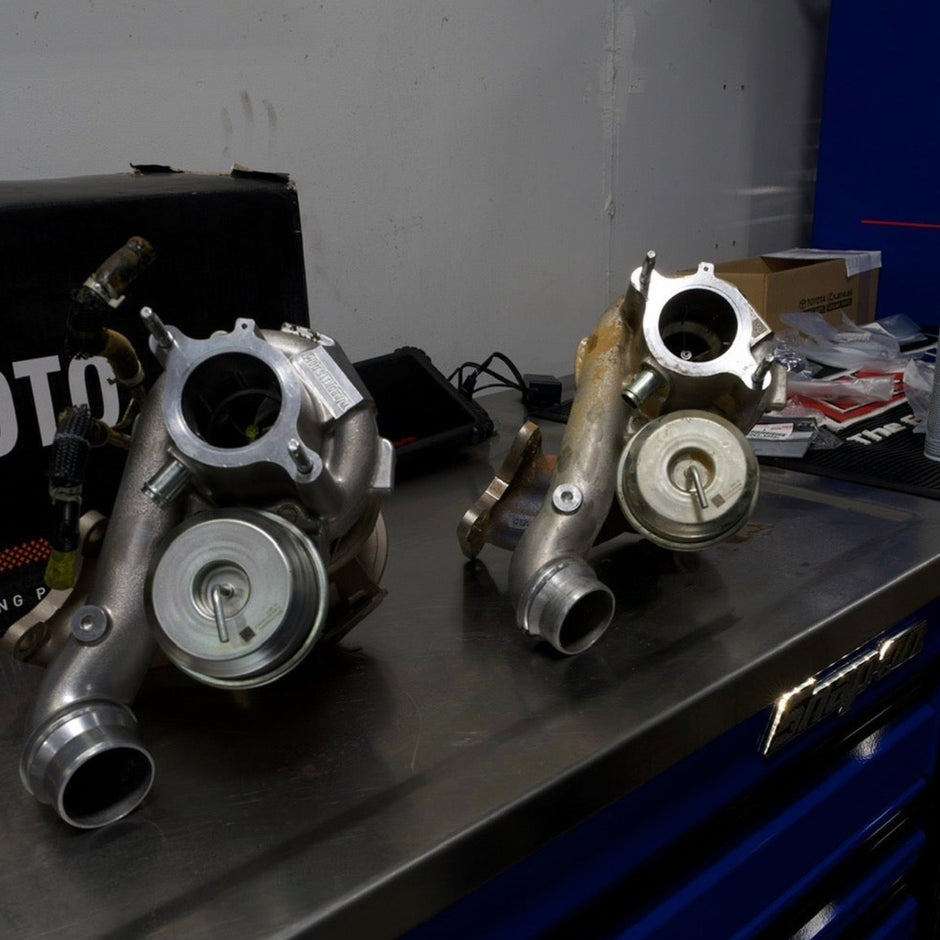 Direct bolt-on turbo upgrade for 2024+ Toyota Land Cruiser LC250 2.4T engine