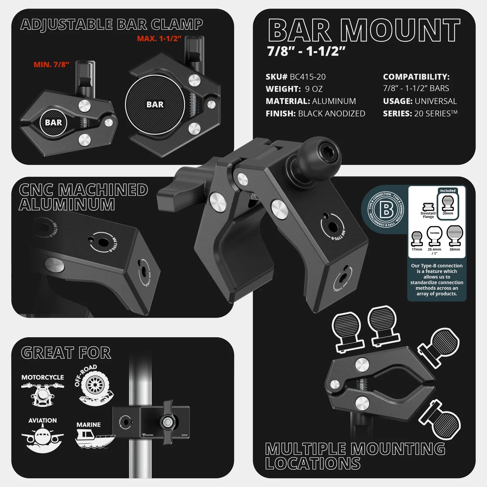 2024+ Toyota Tacoma Grab Handle Device Mount